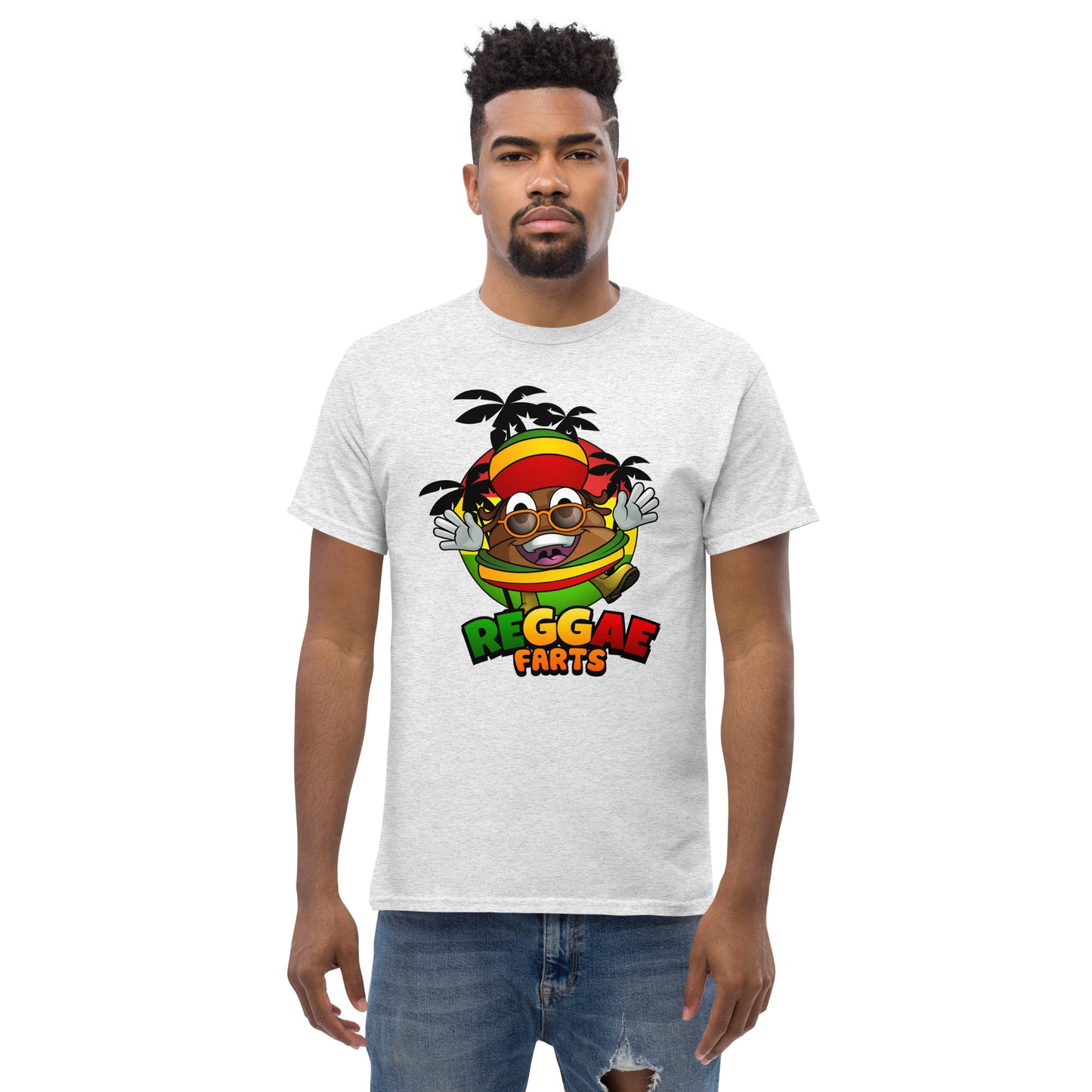 Ash Reggae Farts t-shirt front view