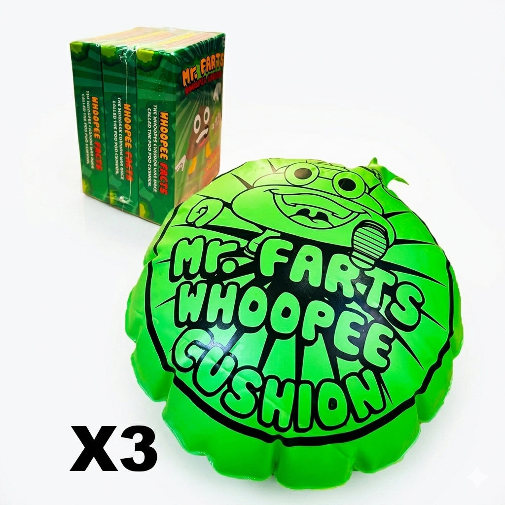 Giant Whoopee Cushion – 25cm Prank Toy | Mr Farts